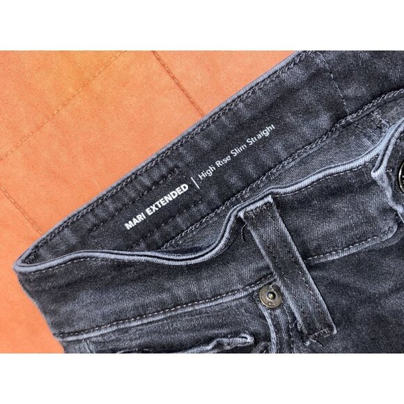 Adriano Goldschmied Mari Extended High Rise Slim Straight Womes Jeans Size 25 - Picture 6 of 10